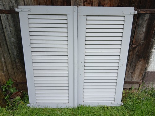 Paar fensterladen holz - paar,