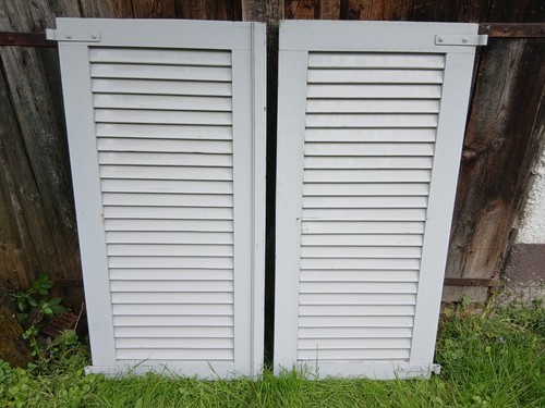 Paar fensterladen holz - 1,