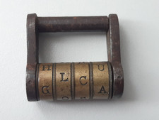 seltenes Vorhängeschloss mit