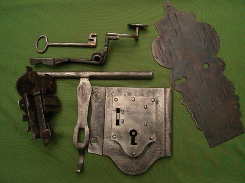 Antike schlösser schlüssel - antike, schlösser,