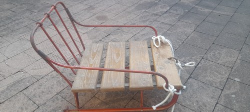 Schlitten antik kinder garten - antik,