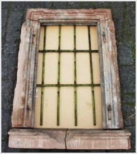 Antike Sandstein rot Laibung