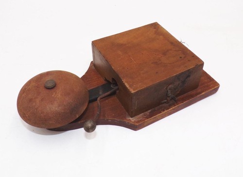 Alte klingel holz glocke - alte,