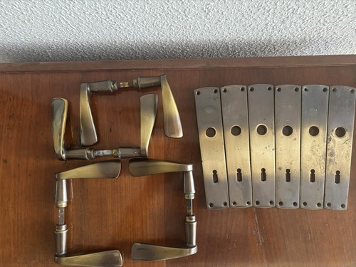 Vintage messing türbeschläge - vintage,