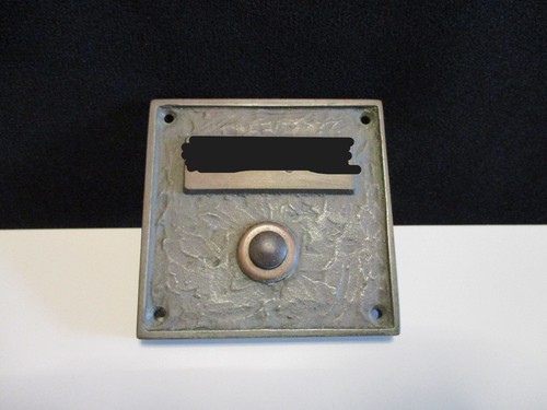Messing klingel klingelschild - messing,