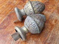 antik Blech Kappen Endstücke