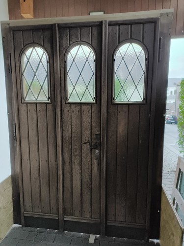 Haustür zweiflügelige alt - zweiflügelige,
