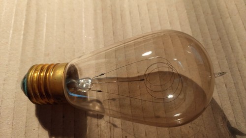Kohlefadenlampe glühbirne - kohlefadenlampe,