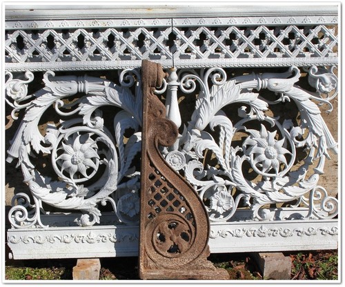 Gusseisen ausleger lampe - gusseisen,