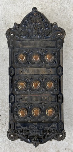 Antike messing klingel 1880 - um,