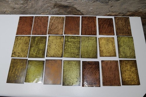 Antike buntglas scheiben - 21,