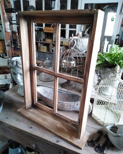 Deko fenster mit ablage regal - deko,