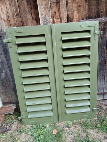Paar fensterladen holz - -,