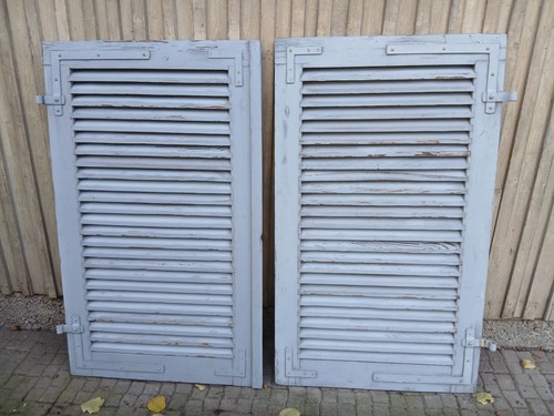 Paar fensterladen holz - 1,
